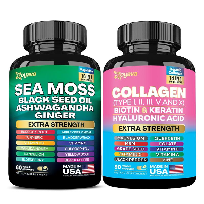 Dynamisches Vitalitätspaket – Zoyava Seemoos Multivitamin- & Power-Kombi