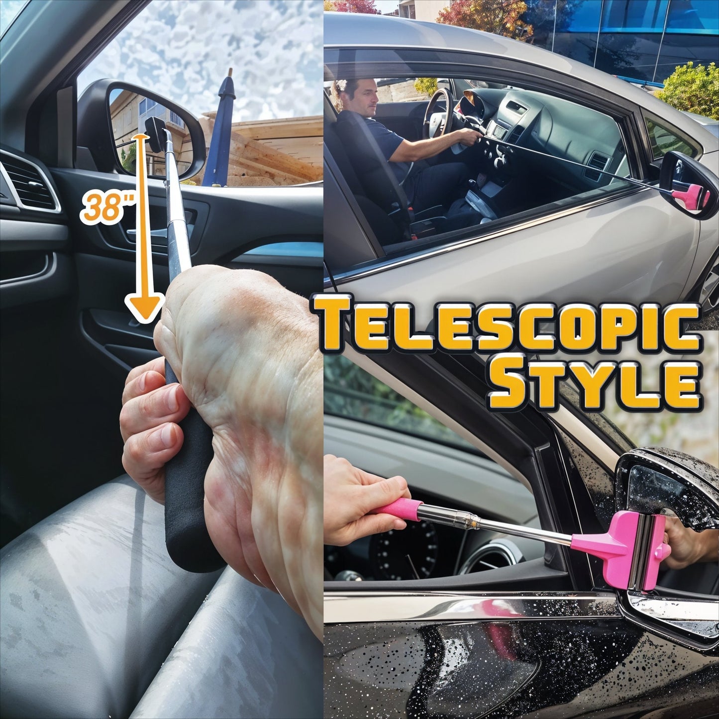 Universaler 2-in-1-Teleskop-Autoabzieher