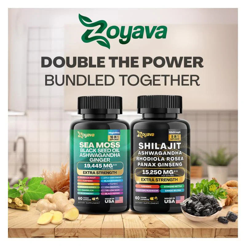 Dynamisches Vitalitätspaket – Zoyava Seemoos Multivitamin- & Power-Kombi
