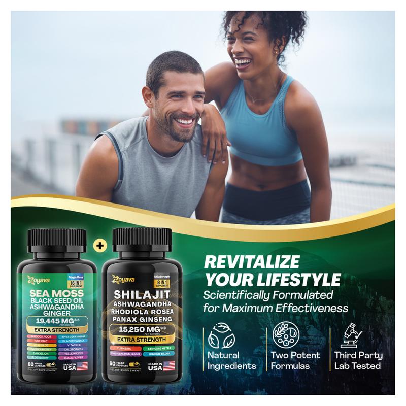 Dynamisches Vitalitätspaket – Zoyava Seemoos Multivitamin- & Power-Kombi