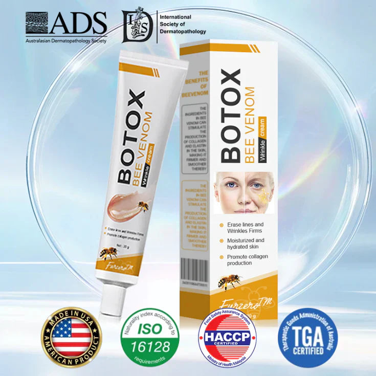 👨‍⚕️ Hergestellt und versendet in den DE ✅ Botox-Bienengift-Faltenentfernungscreme – LETZTER TAG 80 % RABATT