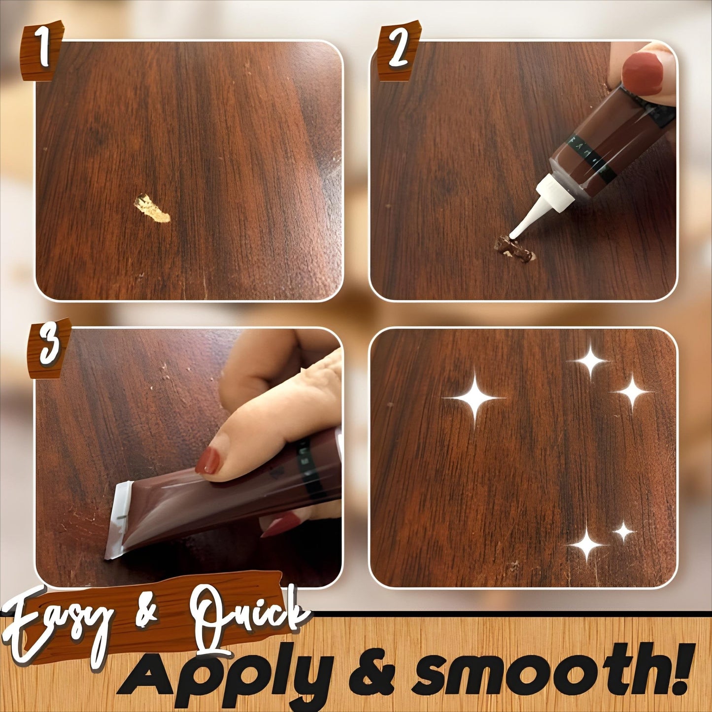Easy-Fix Holzmöbel-Reparaturfarbe