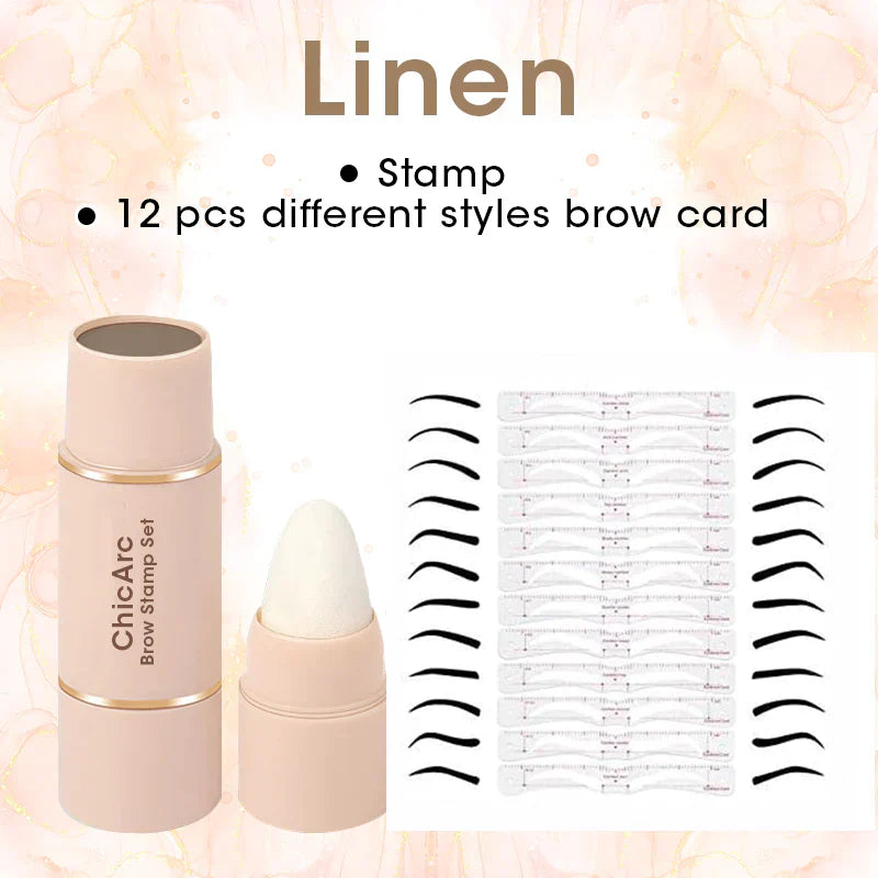 ChicArc Augenbrauenstempel-Set